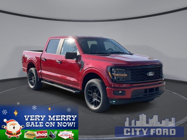 2024 Ford F-150 STX 4x4 SuperCrew  | 200A | STX BLACK APPEARANCE PACKAGE