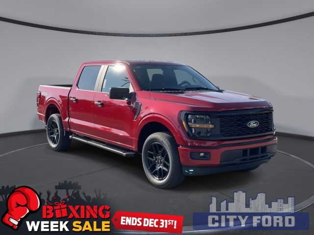 2024 Ford F-150 STX 4x4 SuperCrew  | 200A | STX BLACK APPEARANCE PACKAGE