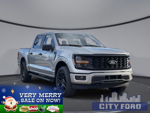 2024 Ford F-150 STX 4x4 SuperCrew 5.5' Box | STX BLACK APPEARANCE PKG. | MOBILE OFFICE PKG.