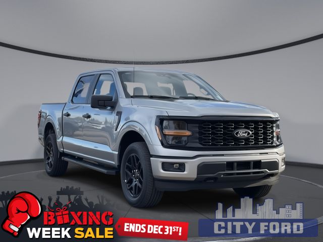 2024 Ford F-150 STX 4x4 SuperCrew 5.5' Box | STX BLACK APPEARANCE PKG. | MOBILE OFFICE PKG.