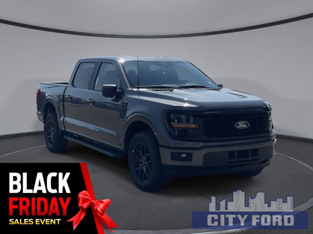 2024 Ford F-150 STX 4x4 SuperCrew  | BLACK APPEARANCE PACKAGE | 200A