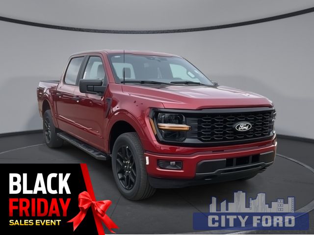 2024 Ford F-150 STX 4x4 SuperCrew 5.5' Box | 200A | BLACK APPEARANCE PACKAGE