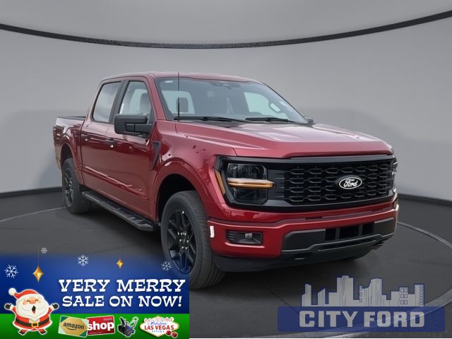 2024 Ford F-150 STX 4x4 SuperCrew 5.5' Box | 200A | STX BLACK APPEARANCE PACKAGE