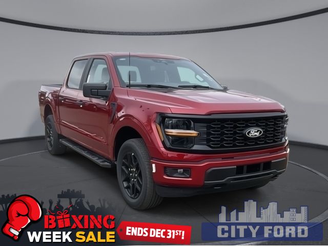 2024 Ford F-150 STX 4x4 SuperCrew 5.5' Box | 200A | STX BLACK APPEARANCE PACKAGE