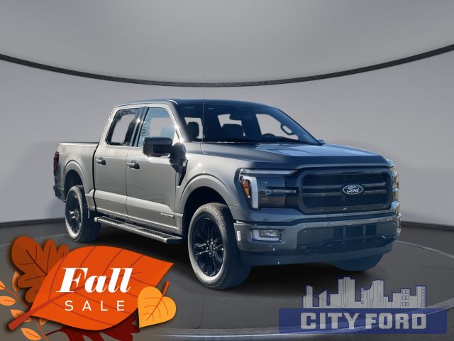 2024 Ford F-150 Lariat 4x4 SuperCrew  | HYBRID l 501A | BLACK PACKAGE | TWIN MOON ROOF