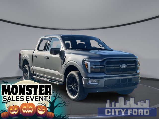 2024 Ford F-150 Lariat 4x4 SuperCrew  | HYBRID l 501A | BLACK PACKAGE | TWIN MOON ROOF