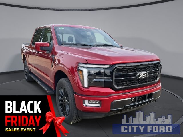 2024 Ford F-150 Lariat 4x4 SuperCrew  | BLACK  APPEARANCE PKG | TWIN MOON ROOF | 501A