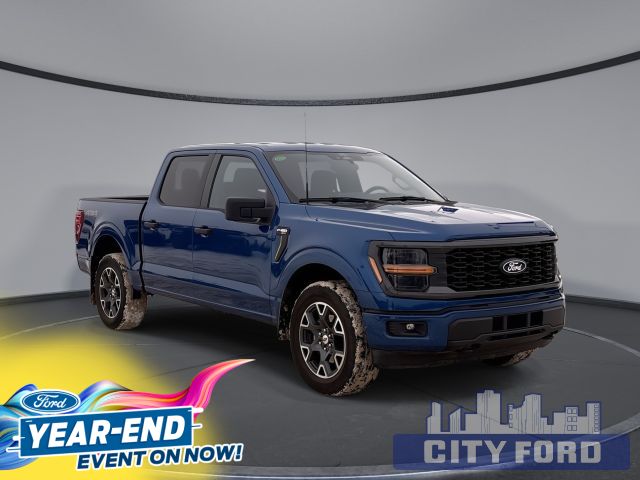 2024 Ford F-150 STX 4x4 SuperCrew 5.5' Box | Navigation System | FordPass Connect | Heated Front Seats | Pre-Collision Assist | Trailer Brake Controller | Trailer Sway Control | Pre-Collision Assist