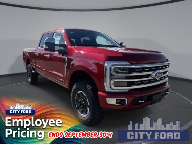 New 2024 Ford Super Duty F-350 SRW Platinum 4x4 Crew Cab