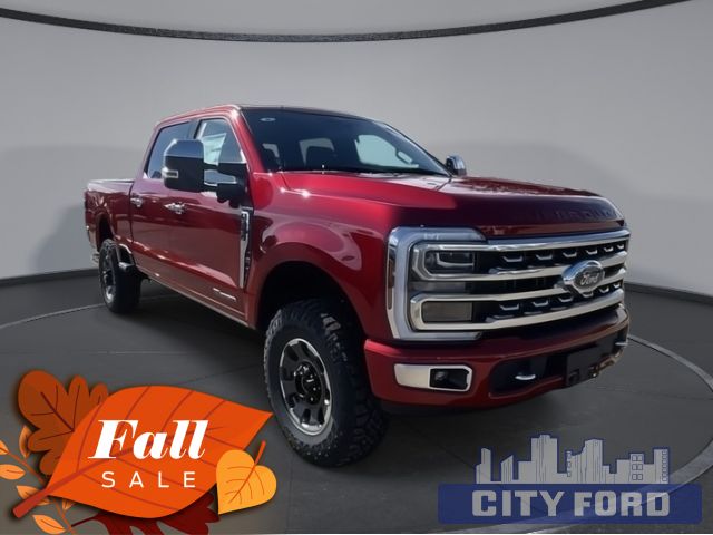 2024 Ford Super Duty F-350 SRW Platinum 4x4 Crew Cab | HIGH OUTPUT DIESEL | TREMOR PKG | TWIN MOON ROOF