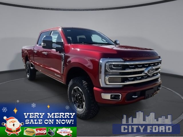 2024 Ford Super Duty F-350 SRW Platinum 4x4 Crew Cab | HIGH OUTPUT DIESEL | TREMOR PKG | TWIN MOON ROOF