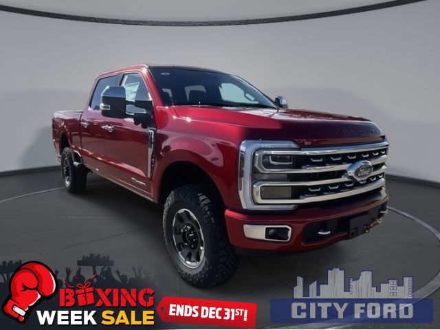 2024 Ford Super Duty F-350 SRW Platinum 4x4 Crew Cab | HIGH OUTPUT DIESEL | TREMOR PKG | TWIN MOON ROOF