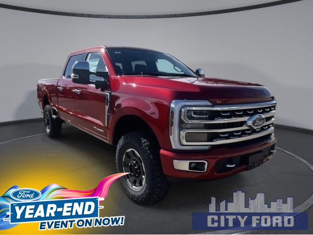 2024 Ford Super Duty F-350 SRW Platinum 4x4 Crew Cab | HIGH OUTPUT DIESEL | TREMOR PKG | TWIN MOON ROOF