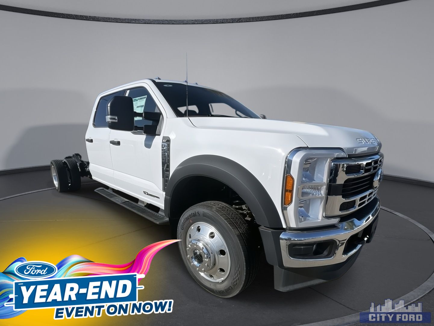 New 2024 Ford Super Duty F-550 DRW XLT 4x4 Crew Cab 203" WB 84" CA