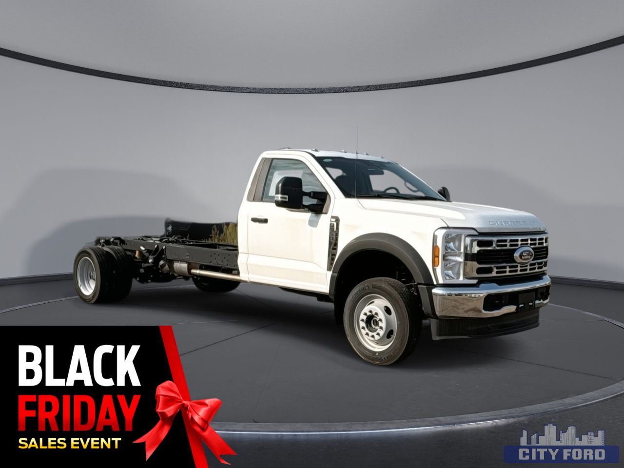 New 2024 Ford Super Duty F-550 DRW XLT 4x4 Reg Cab 205" WB 120" CA