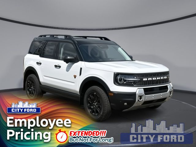 2025 Ford Bronco Sport Badlands 4x4 | B&O Sound System | Sun Roof | Navigation System | Wireless Device Charging | G.O.A.T. Modes | Start-Stop Technology