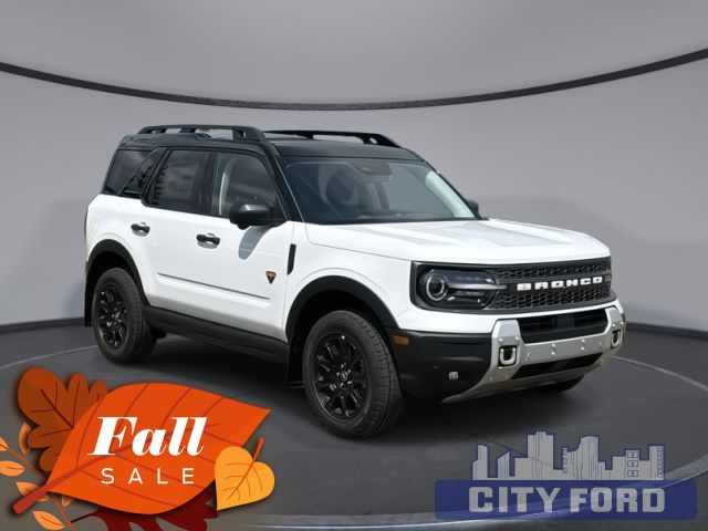 2025 Ford Bronco Sport Badlands 4x4 | B&O Sound System | Sun Roof | Navigation System | Wireless Device Charging | G.O.A.T. Modes | Start-Stop Technology