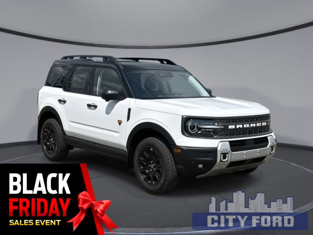 2025 Ford Bronco Sport Badlands 4x4 | B&O Sound System | Sun Roof | Navigation System | Wireless Device Charging | G.O.A.T. Modes | Start-Stop Technology