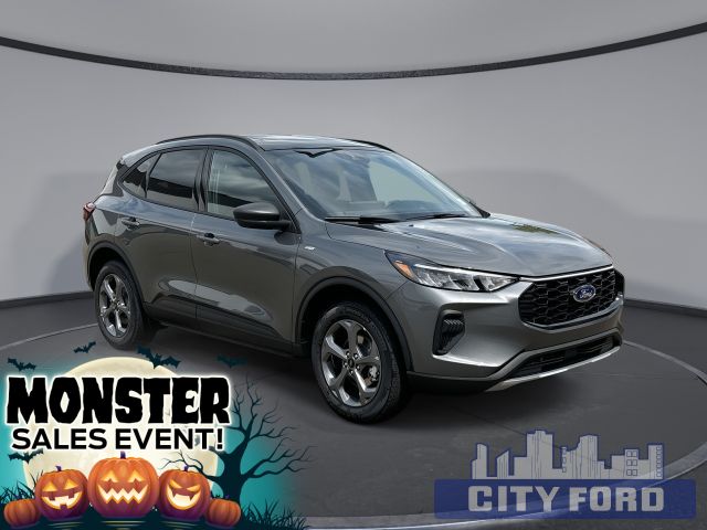 2025 Ford Escape ST-Line AWD | Vista Moon Roof | Navigation System | Lane-Keeping System | Blind Spot Information System | Power Liftgate | Pre-Collision Assist | Heated Steering Wheel