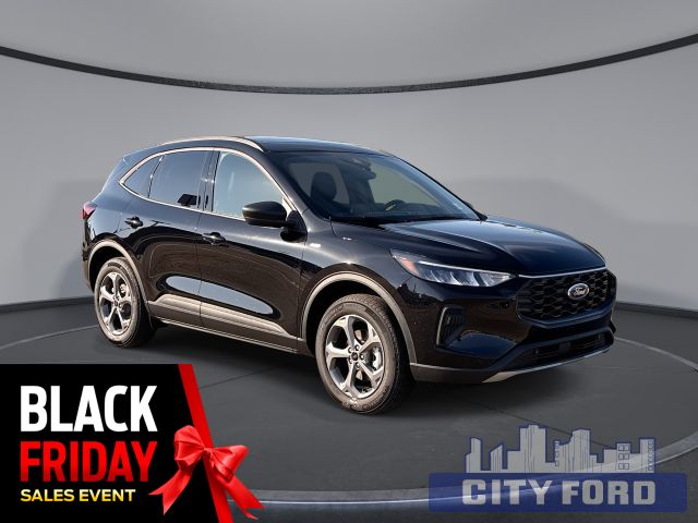 2025 Ford Escape ST-Line AWD | Vista Moon Roof | Navigation System | Lane-Keeping System | Blind Spot Information System | Power Liftgate | Pre-Collision Assist | Heated Steering Wheel