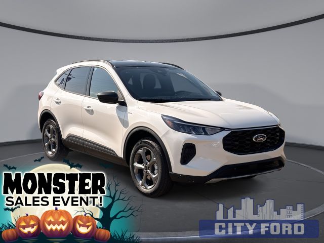 2025 Ford Escape ST-Line AWD | Vista Moon Roof | Navigation System | Lane-Keeping System | Blind Spot Information System | Power Liftgate | Pre-Collision Assist | Heated Steering Wheel