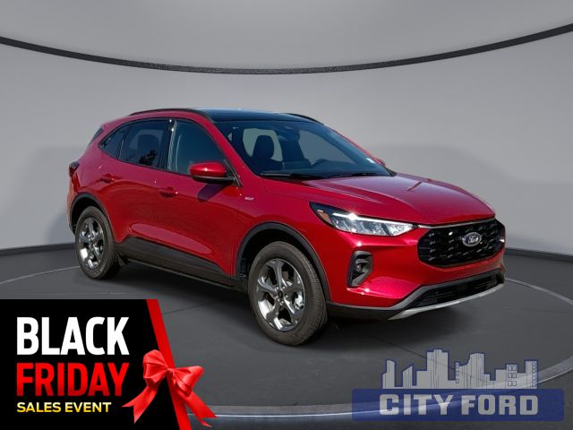2025 Ford Escape ST-Line Select AWD | CO-PILOT 360 | Vista Moon Roof | Navigation System | Lane-Keeping System | Blind Spot Information System | Power Liftgate | Pre-Collision Assist | Heated Steering Wheel