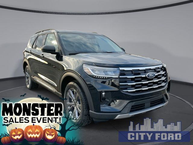 2025 Ford Explorer Active 4x4 | Panoramic Vista Roof | Navigation System | Heated Steering Wheel | Power Liftgate | Heated Front Seats | FordPass Connect