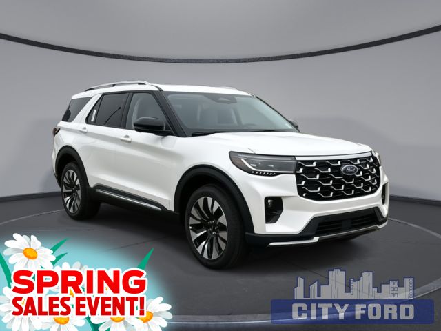 2025 Ford Explorer Platinum 4x4 | BLUECRUISE | LUXURY LEATHER PKG. | 21" ALUMINUM WHEELS