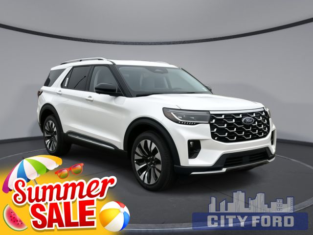2025 Ford Explorer Platinum 4x4 | BLUECRUISE | LUXURY LEATHER PKG. | 21" ALUMINUM WHEELS