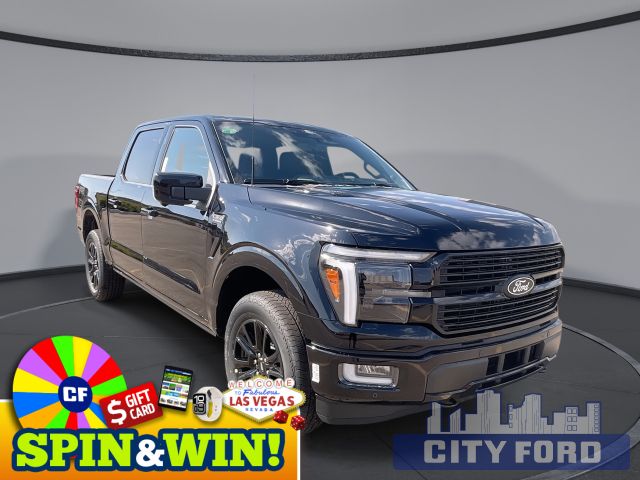 2025 Ford F-150 Platinum 4x4 SuperCrew 5.5' Box | Navigation System | Twin Panel Moon Roof | Pro Trailer Backup Assist | Adaptive Cruise Control | Pro Access Tailgate | B&O Sound System