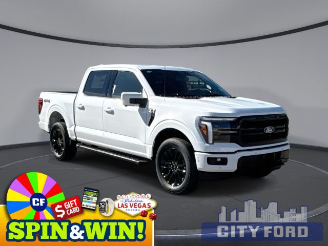 2025 Ford F-150 Lariat 4x4 SuperCrew 5.5' Box | Black Appearance Pkg I Twin Panel Moonroof I Tow Pkg