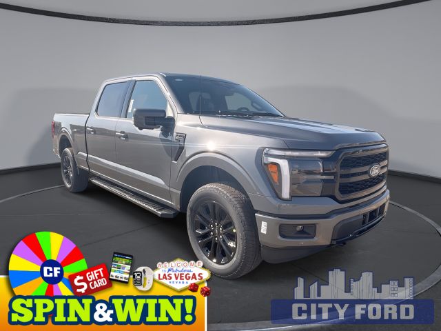 2025 Ford F-150 Lariat 4x4 SuperCrew 6.5' Box | BLACK APPEARANCE PKG | TOW/HAUL PACKAGE | TWIN PANEL MOONROOF | Navigation System | B&O Sound System