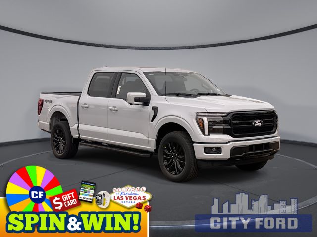2025 Ford F-150 Lariat 4x4 SuperCrew 5.5' Box | Black Appearance Pkg I Twin Panel Moonroof I Trailer Tow Pkg