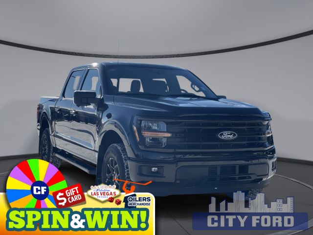 2025 Ford F-150 XLT 4x4 SuperCrew 5.5' Box | BLACK APPEARANCE PKG. | SYNC 4 | TRAILER HITCH | Adaptive Cruise Control | Navigation System | Pro Trailer Backup Assist