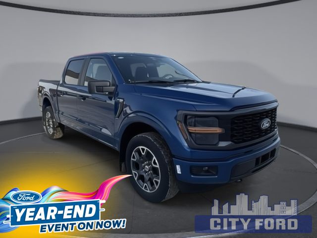 2025 Ford F-150 STX 4x4 SuperCrew 5.5' Box | 20" DARK GREY WHEELS | TRAILER HITCH | SYNC 4