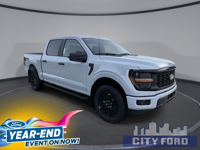 2025 Ford F-150 STX 4x4 SuperCrew 5.5' Box | BLACK APPEARANCE PKG. | MOBILE OFFICE PKG. | 20" GLOSS BLACK WHEELS