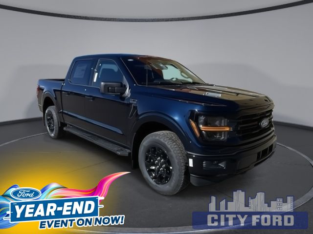 2025 Ford F-150 XLT 4x4 SuperCrew 5.5' Box | BLACK APPEARANCE PKG. | TRAILER HITCH | SYNC 4