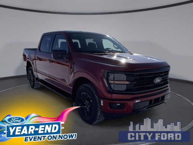 2025 Ford F-150 XLT 4x4 SuperCrew 5.5' Box | BLACK APPEARANCE PKG. | TRAILER HITCH | SYNC 4