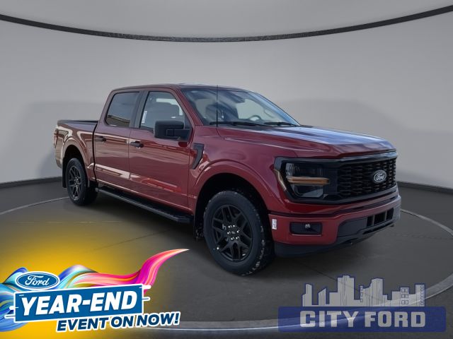 2025 Ford F-150 STX 4x4 SuperCrew 5.5' Box | BLACK APPEARANCE PKG. | MOBILE OFFICE PKG. | SYNC 4