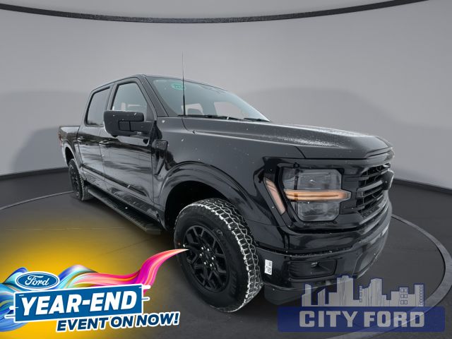 2025 Ford F-150 XLT 4x4 SuperCrew 5.5' Box | BLACK APPEARANCE PKG. | TRAILER HITCH | SYNC 4