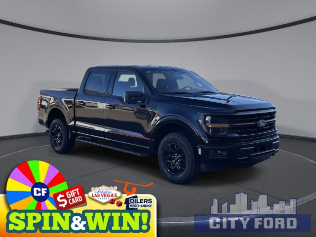 2025 Ford F-150 XLT 4x4 SuperCrew 5.5' Box | BLACK APPEARANCE PKG | Navigation System | FordPass Connect | Heated Front Seats | Adaptive Cruise Control | Evasive Steering Assist