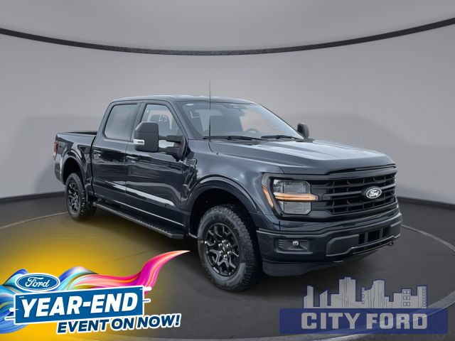 2025 Ford F-150 XLT 4x4 SuperCrew 5.5' Box | BLACK APPEARANCE PKG. | FX4 | TRAILER TOW MIRRORS