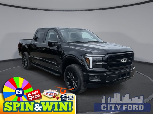 2025 Ford F-150 Lariat 4x4 SuperCrew 5.5' Box | BLACK APPEARANCE PKG. | BLUECRUISE | PRO POWER ONBOARD | Twin Panel Moon Roof | B&O Sound System