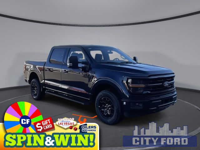 2025 Ford F-150 XLT 4x4 SuperCrew 5.5' Box | BLACK APPEARANCE PKG | Navigation System | Heated Front Seats | FordPass Connect | Adaptive Cruise Control | Evasive Steering Assist