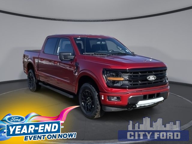 2025 Ford F-150 XLT 4x4 SuperCrew 5.5' Box | BLACK APPEARANCE PKG. | SYNC 4 | TRAILER HITCH