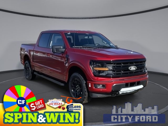 2025 Ford F-150 XLT 4x4 SuperCrew 5.5' Box | BLACK APPEARANCE PKG. | SYNC 4 | TRAILER HITCH | Navigation System | FordPass Connect | Heated Front Seats