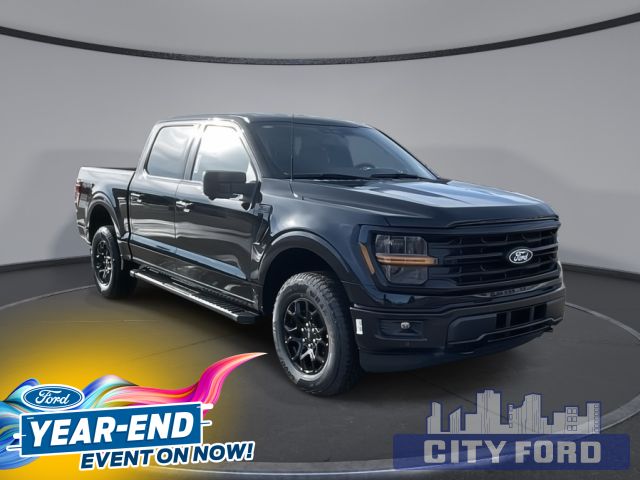 2025 Ford F-150 XLT 4x4 SuperCrew 5.5' Box | BLACK APPEARANCE PKG. | SYNC 4 | TRAILER HITCH