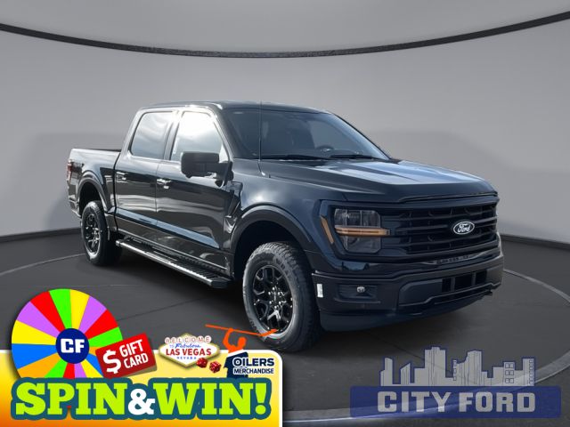 2025 Ford F-150 XLT 4x4 SuperCrew 5.5' Box | BLACK APPEARANCE PKG | Navigation System | Heated Front Seats | FordPass Connect | Adaptive Cruise Control | Evasive Steering Assist