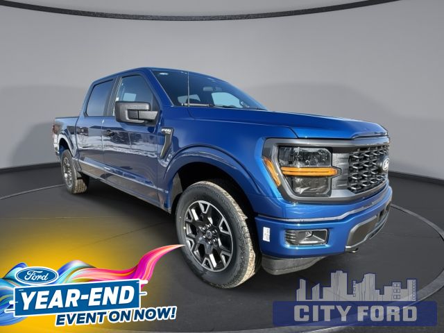 2025 Ford F-150 STX 4x4 SuperCrew 5.5' Box | SYNC 4 | TRAILER HITCH | 20" DARK GREY WHEELS