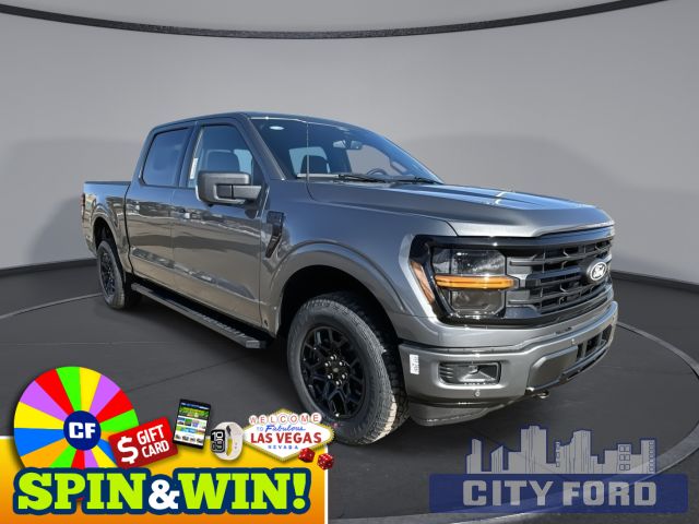 2025 Ford F-150 XLT 4x4 SuperCrew 5.5' Box | BLACK APPEARANCE PKG | Navigation System | Heated Front Seats | FordPass Connect | Adaptive Cruise Control | 